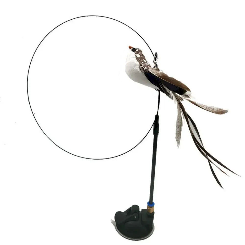 Feather and Bell Toy Safe Pet Toy