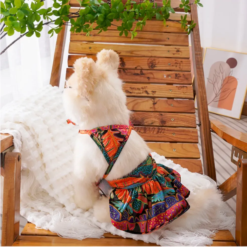 printed dog bikini