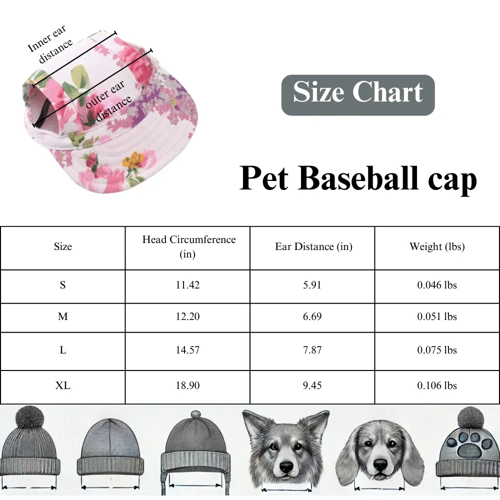 Pet Hat for Outdoor Use
