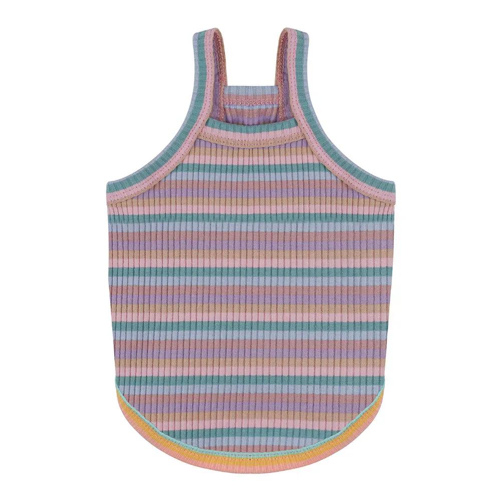 Cute pet outfit perfect for sunny days and beach trips.
