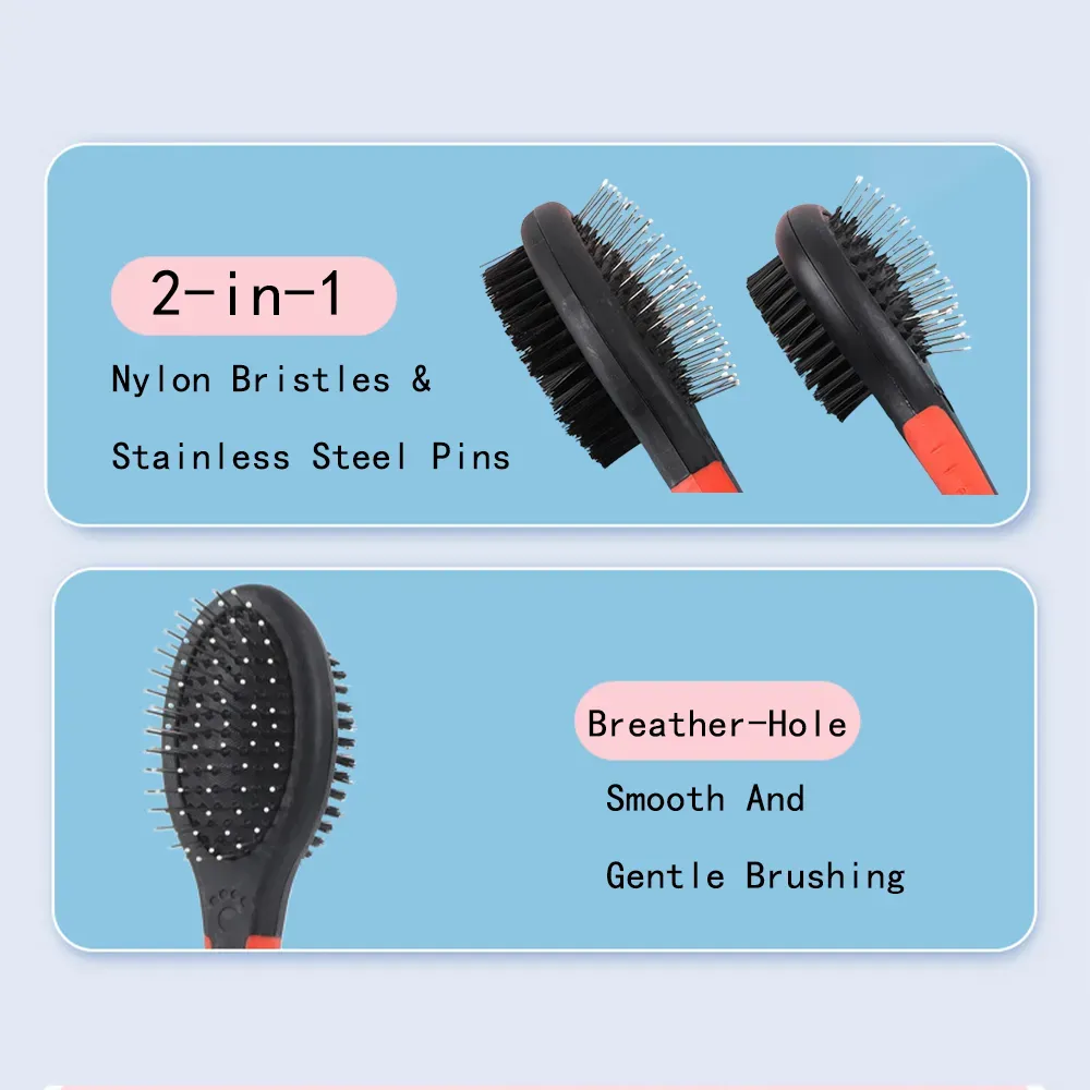 2 in 1 Combo Dog Brush