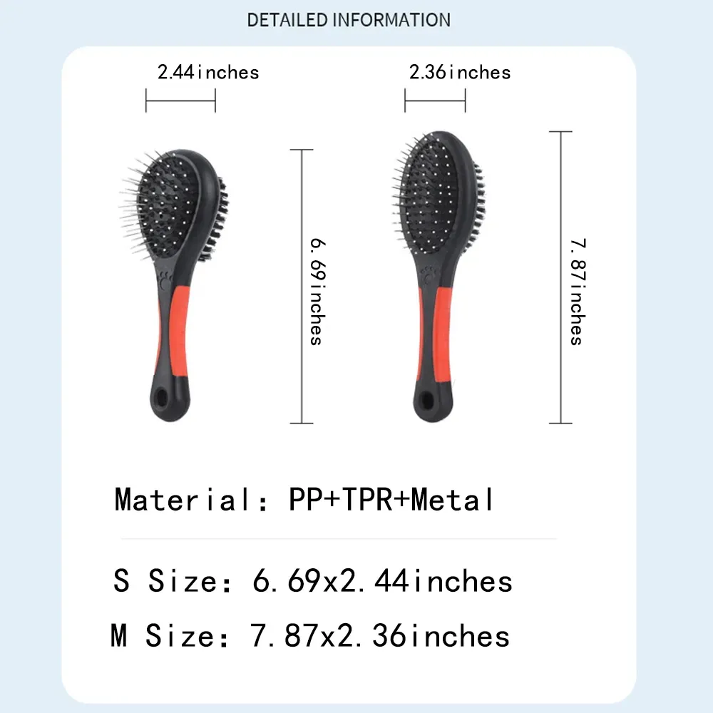 2 in 1 Pet Brush
