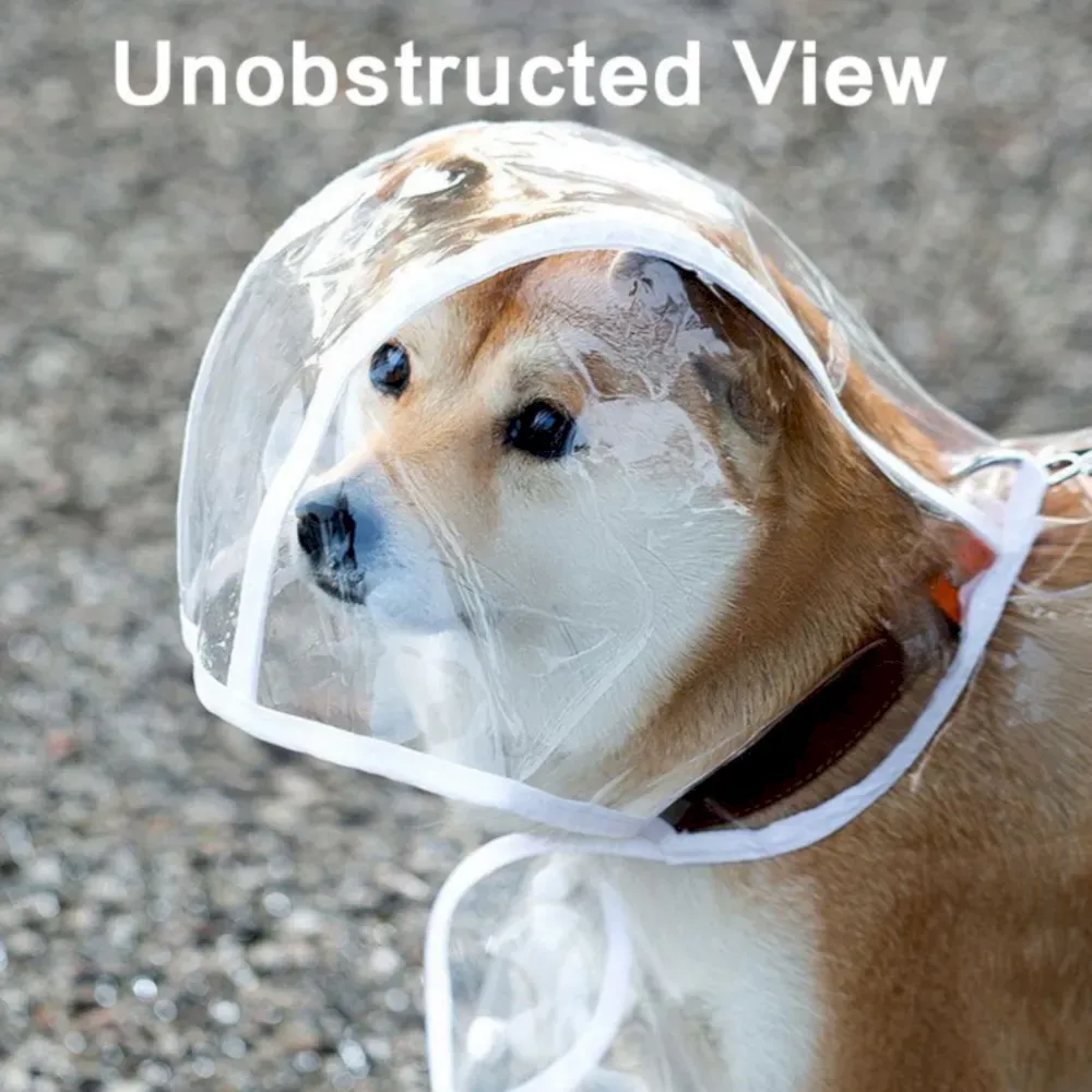 waterproof pet raincoat wholesale