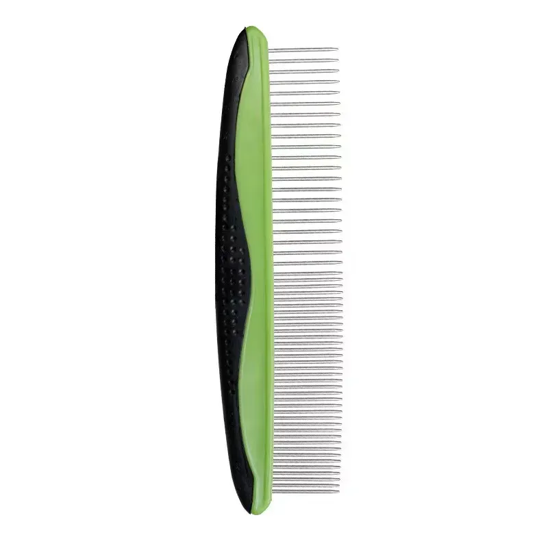 Green Metal Cat Comb