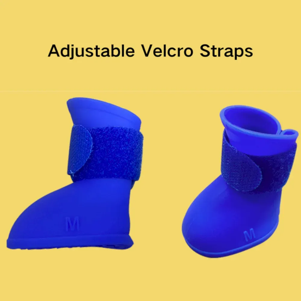 adjustable pet rain booties