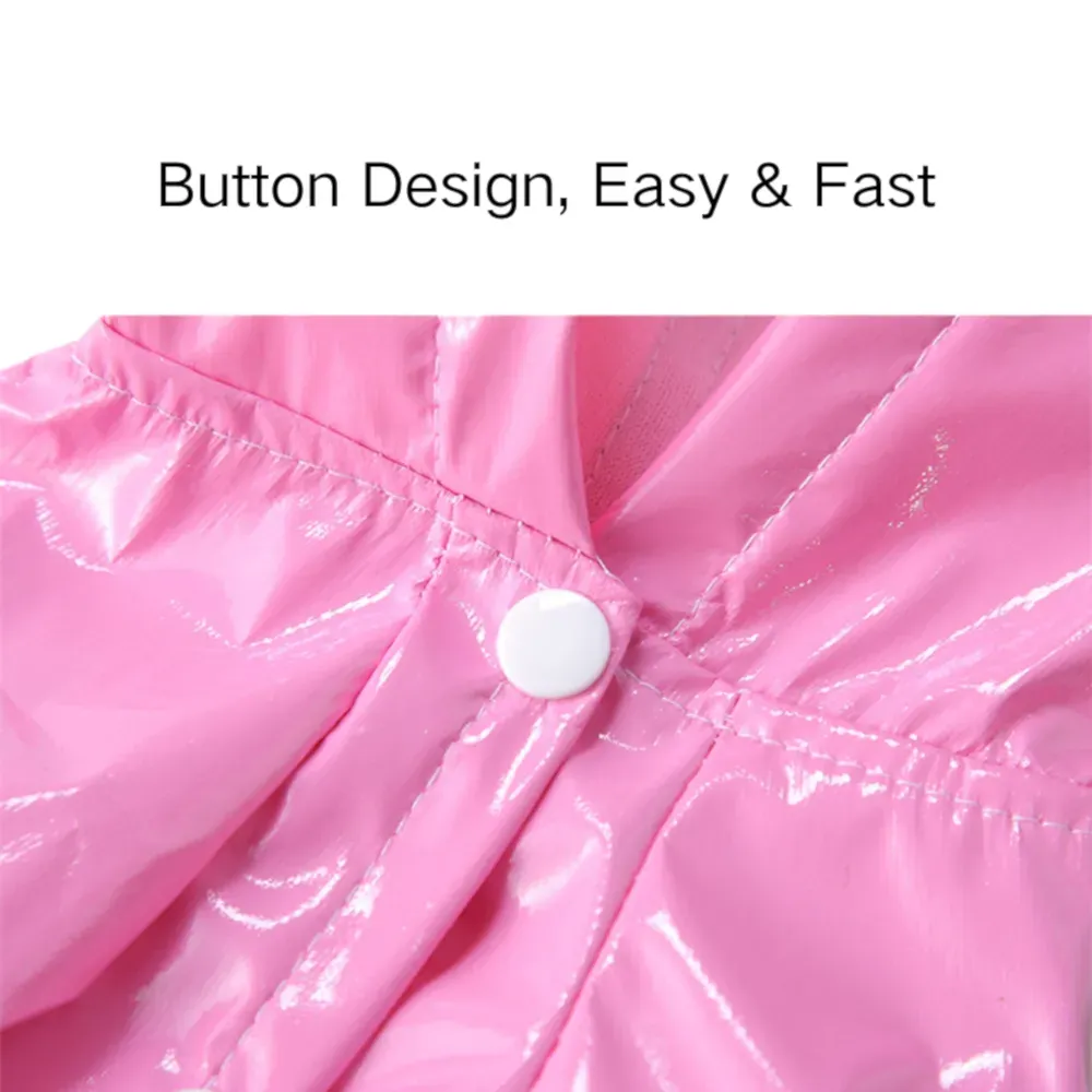 PU dog raincoat wholesale