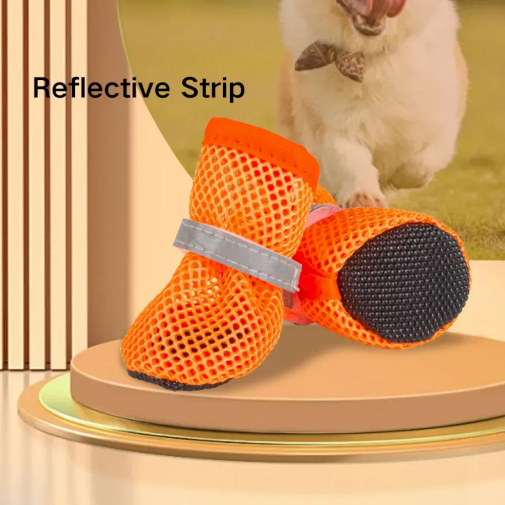 anti-slip wear resistant sole dog shoes