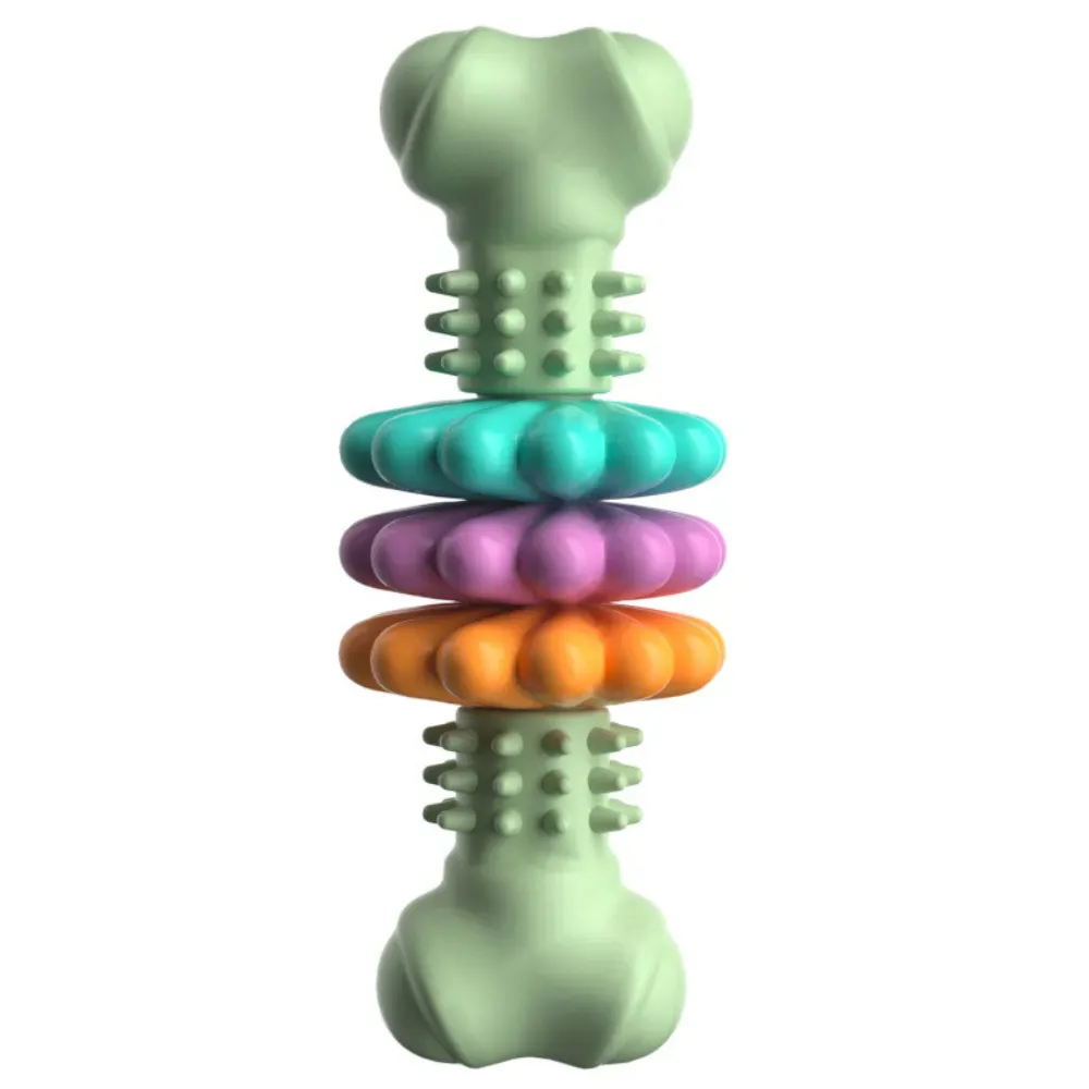 Made from tough, puncture-resistant materials, this chew toy is built to endure even the most vigorous chewing sessions. Its durable construction ensures it lasts longer, providing a reliable option for active dogs who love to chew and play.