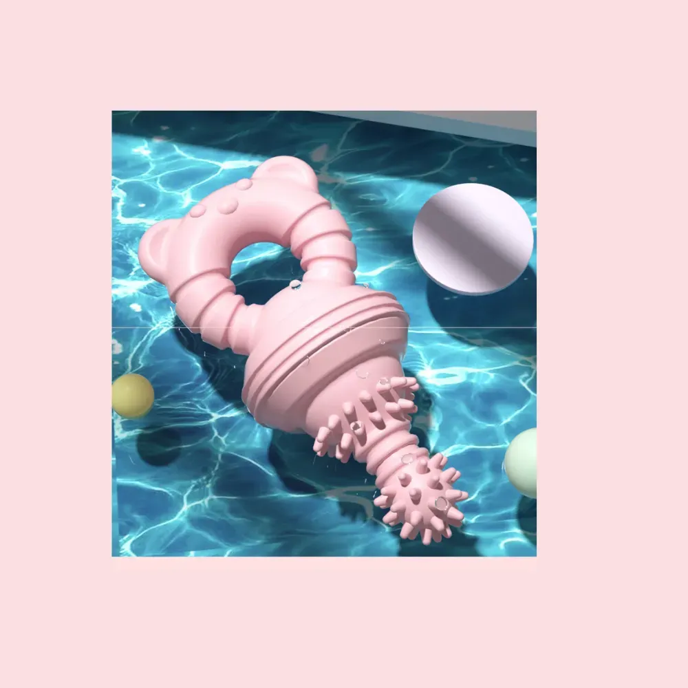 Designed to float on water, this chew toy is perfect for dogs who love swimming and fetching. Whether at the pool, beach, or lake, the floating design allows dogs to enjoy water play while chewing, keeping them active and engaged.