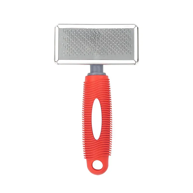 Pet Comb Brush Red