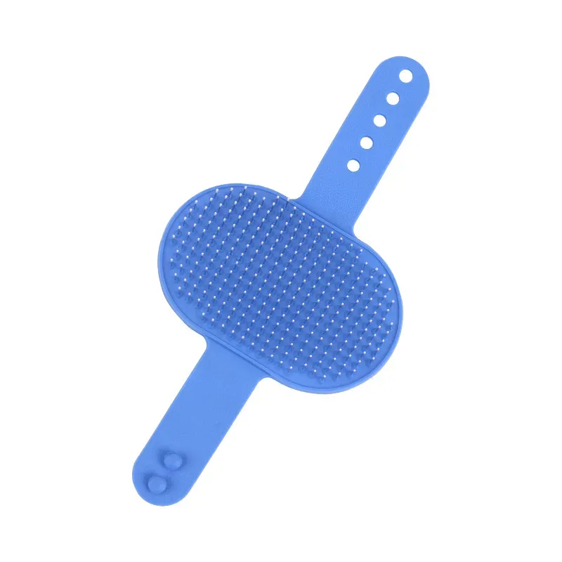 Blue Pet Bathing Brush