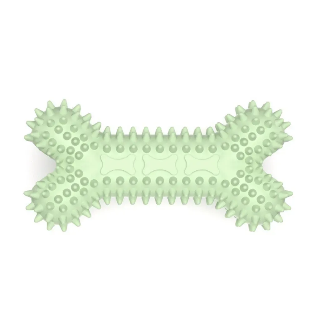 pet chew toys (2) Designed to float on water, these bone-shaped chew toys are ideal for pool, beach, or lake play. Pets can enjoy both water and land activities, as the toy provides a stable floating surface, making it easy for pets to retrieve, chase, and play in water.