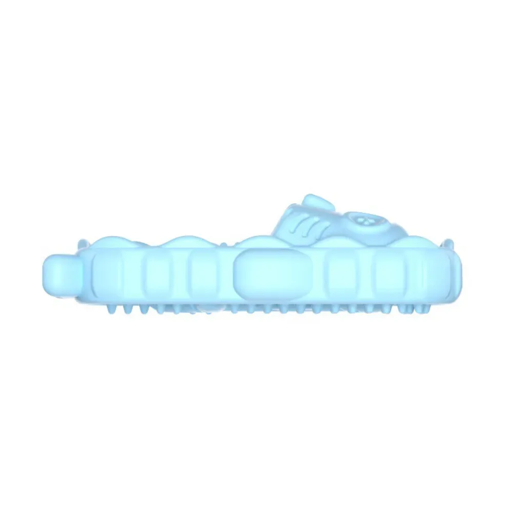 Whether it's a poolside play session or a beach adventure, this floating chew toy is versatile enough for any aquatic environment. Its bright design and sturdy floating properties make it an essential toy for water-loving dogs.