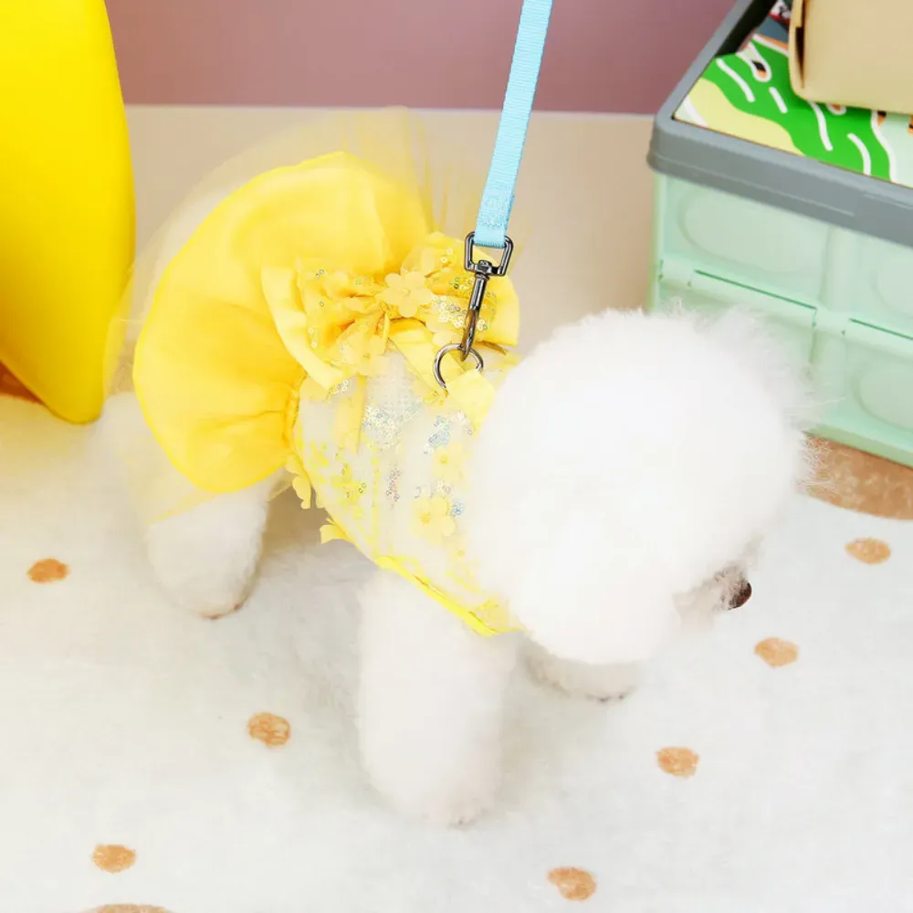 Whether for birthdays, holidays, weddings, or everyday strolls, this floral dog dress is a stylish and practical choice that keeps pets looking their best.