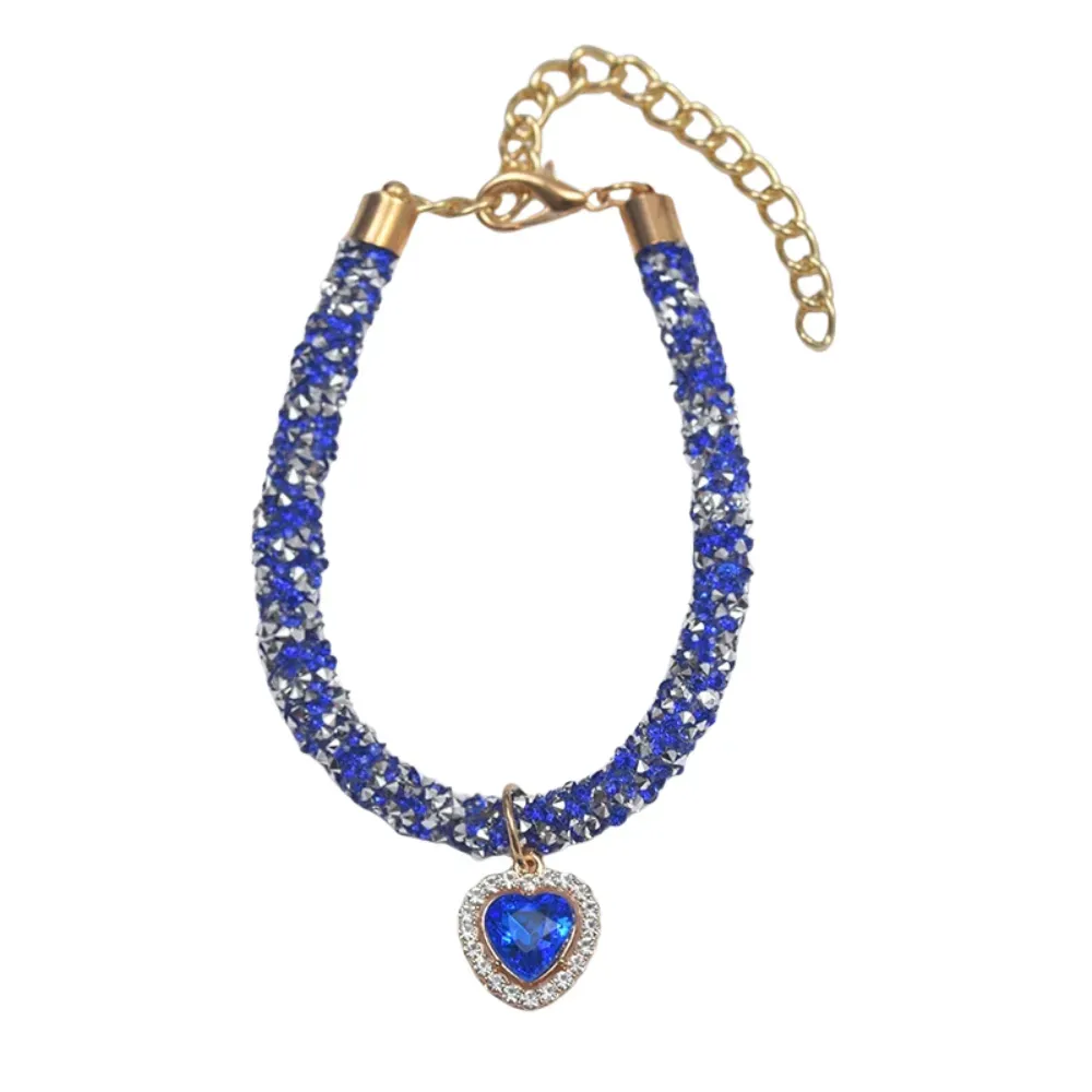 Cat and dog rhinestone jewelry