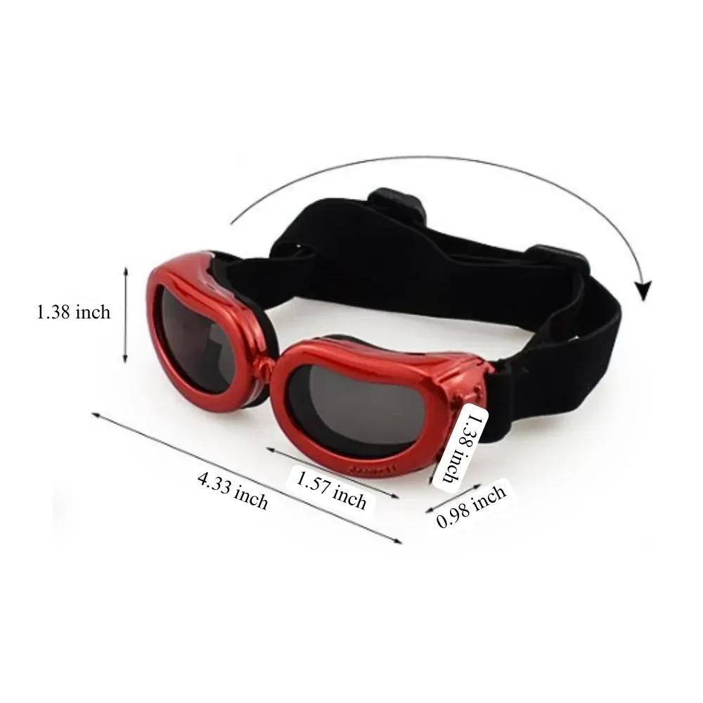 lightweight pet goggles