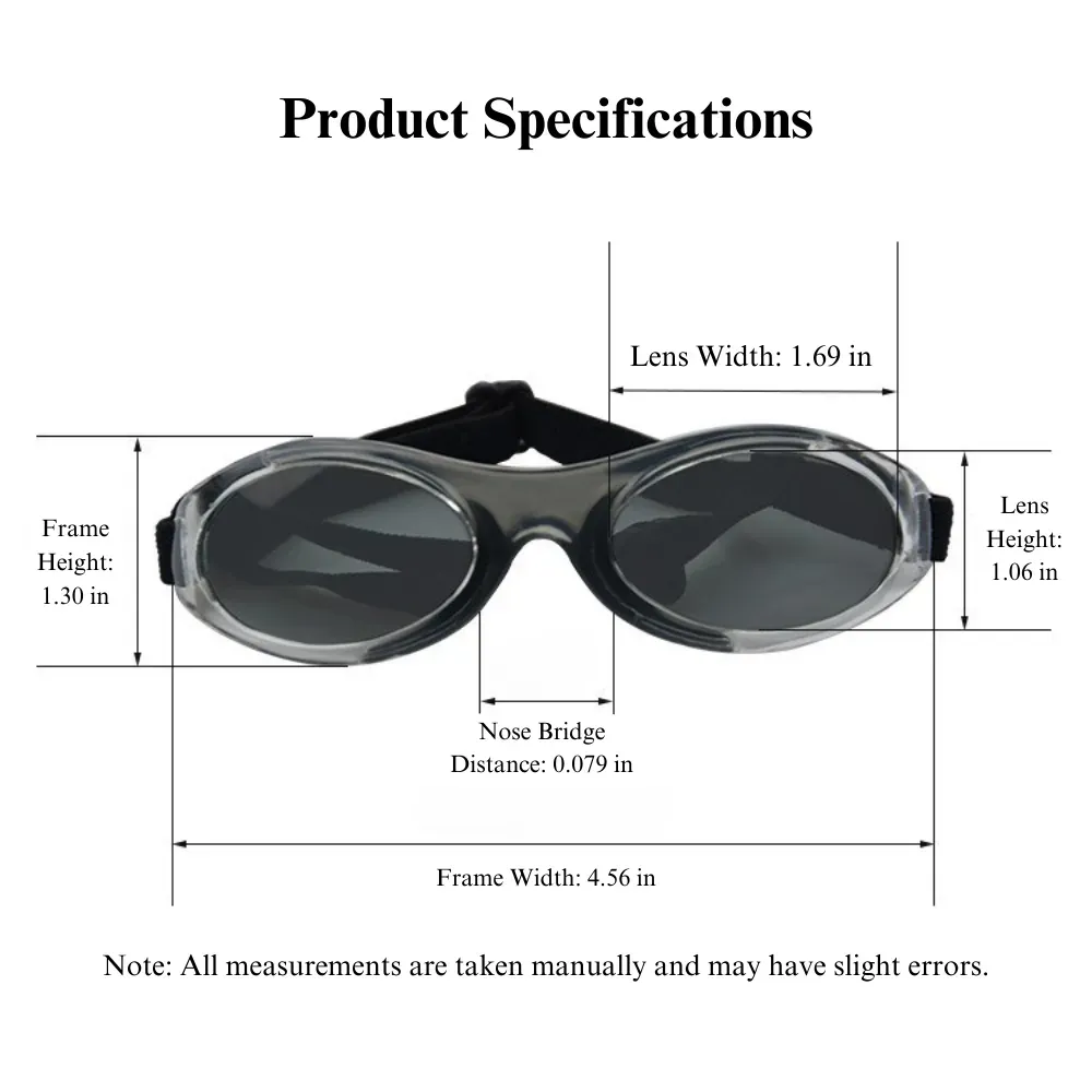dog sunglasses with straps