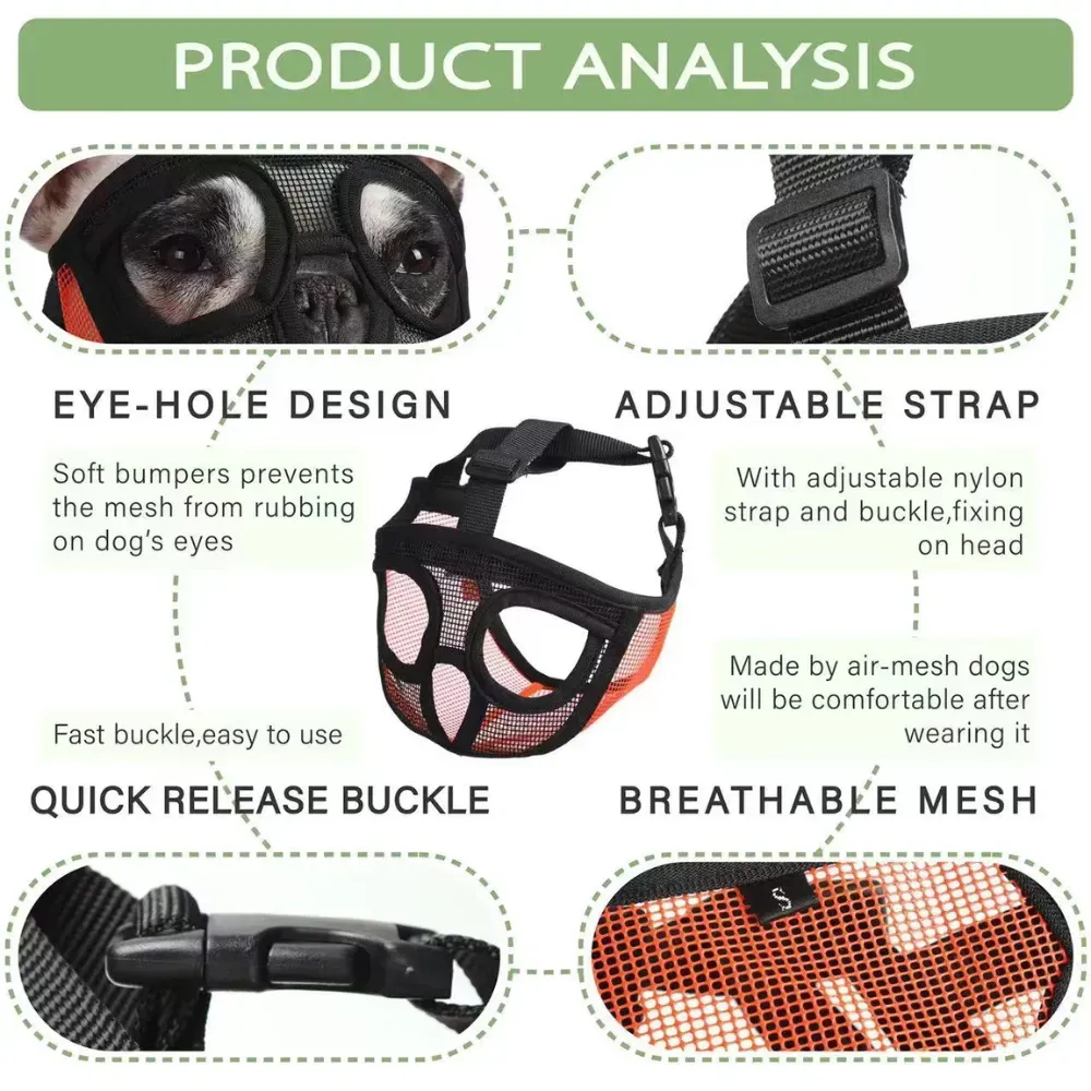 anti-chewing pet muzzle