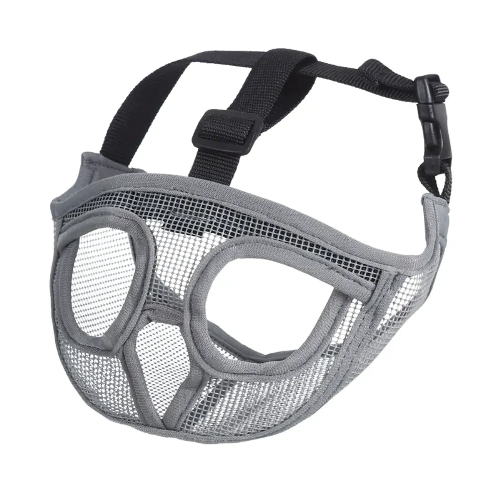 no-block vision dog muzzle
