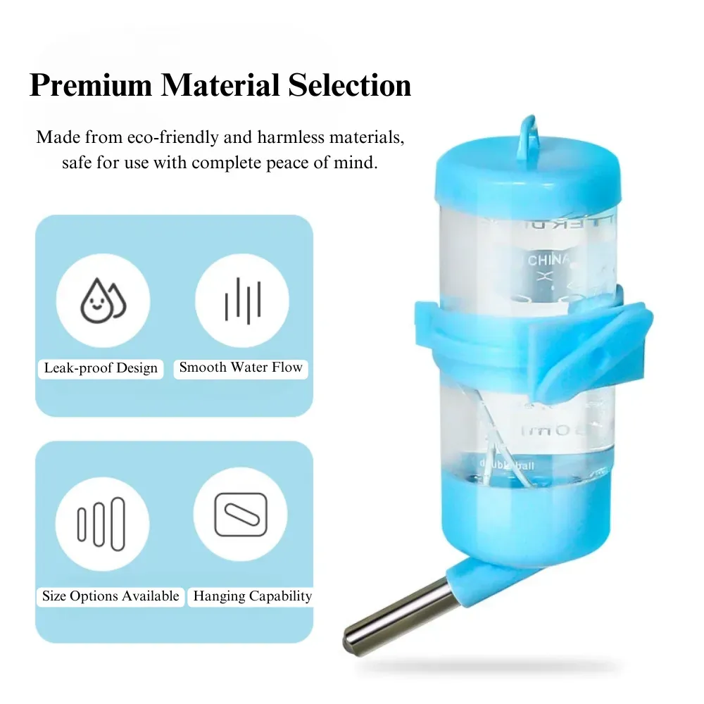 small pet drinking bottle