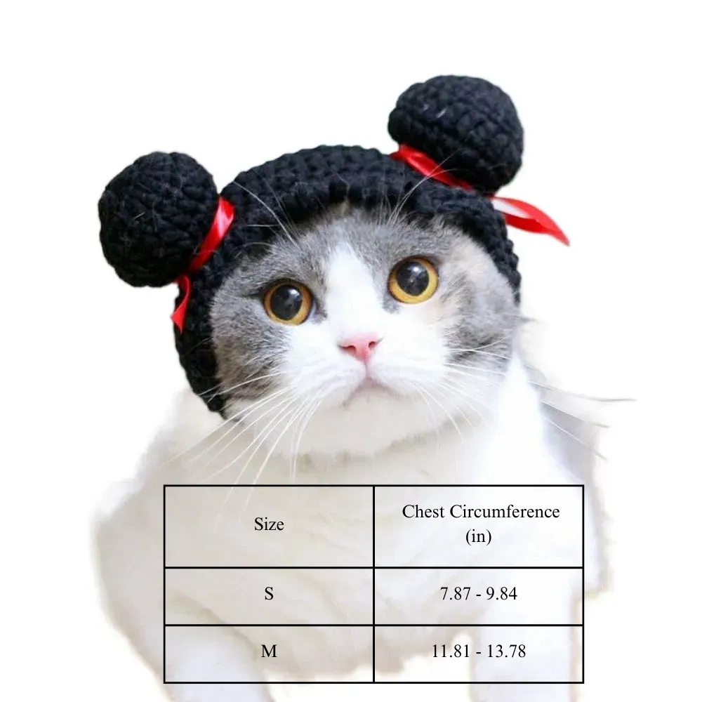 funny pet hat crochet pet accessory