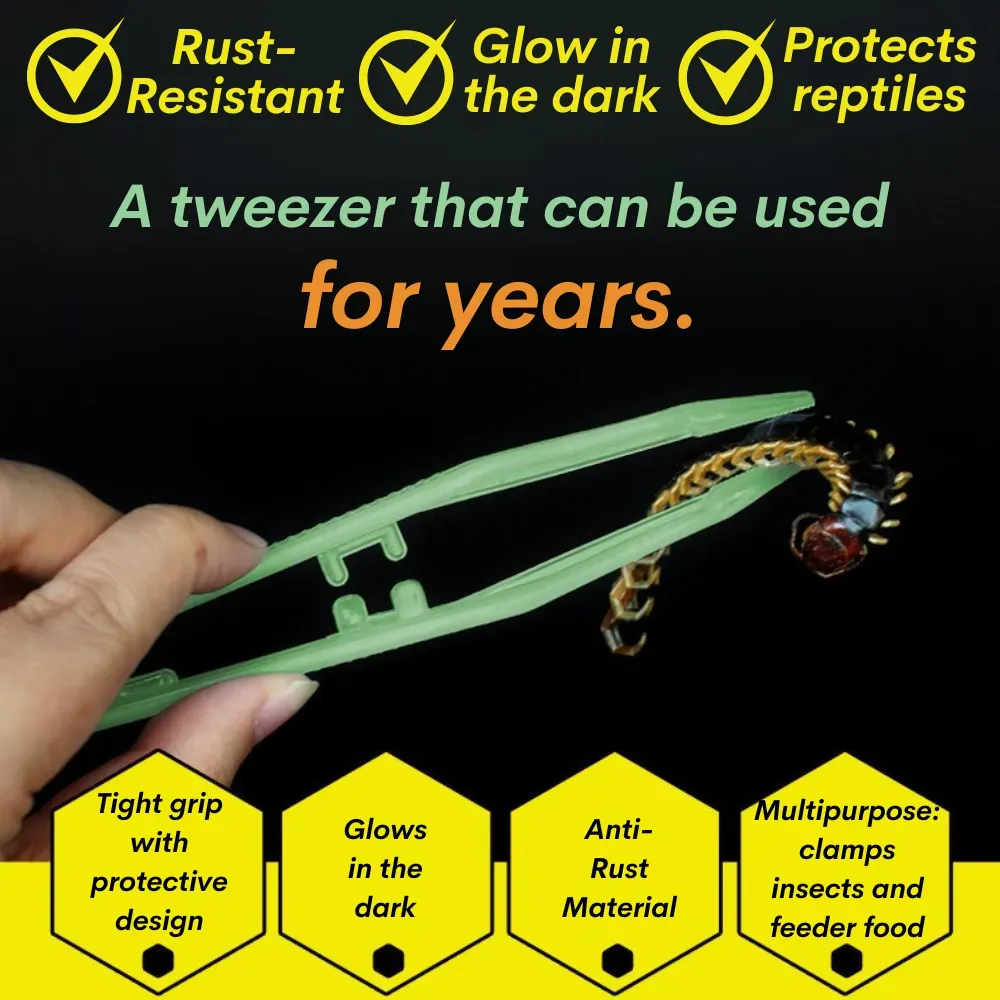 Glow-in-the-dark design for easy use in low-light conditions