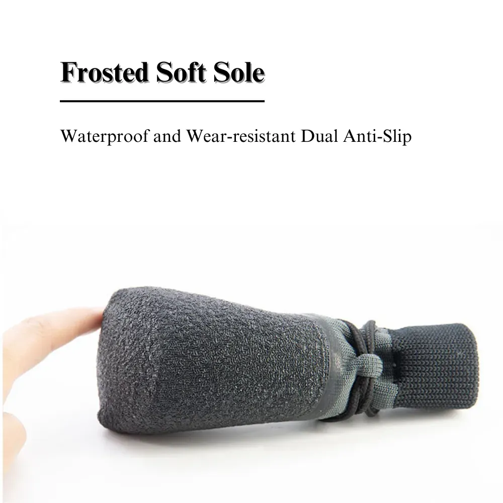 Dog shoes for rough terrain