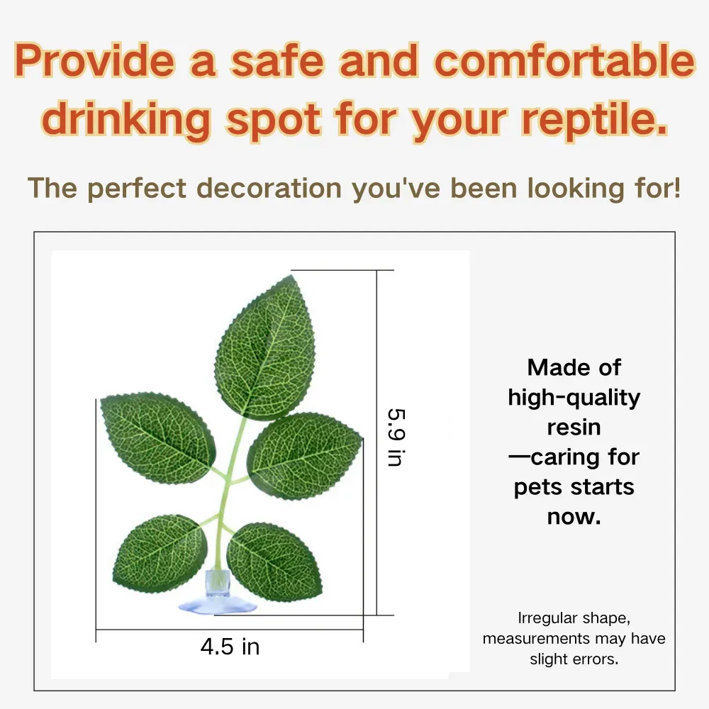 Versatile habitat decor suitable for various reptiles and amphibians