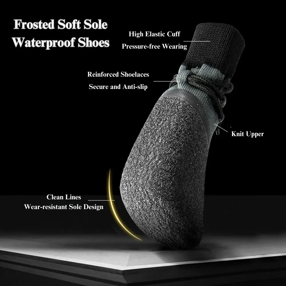 Adjustable dog shoes