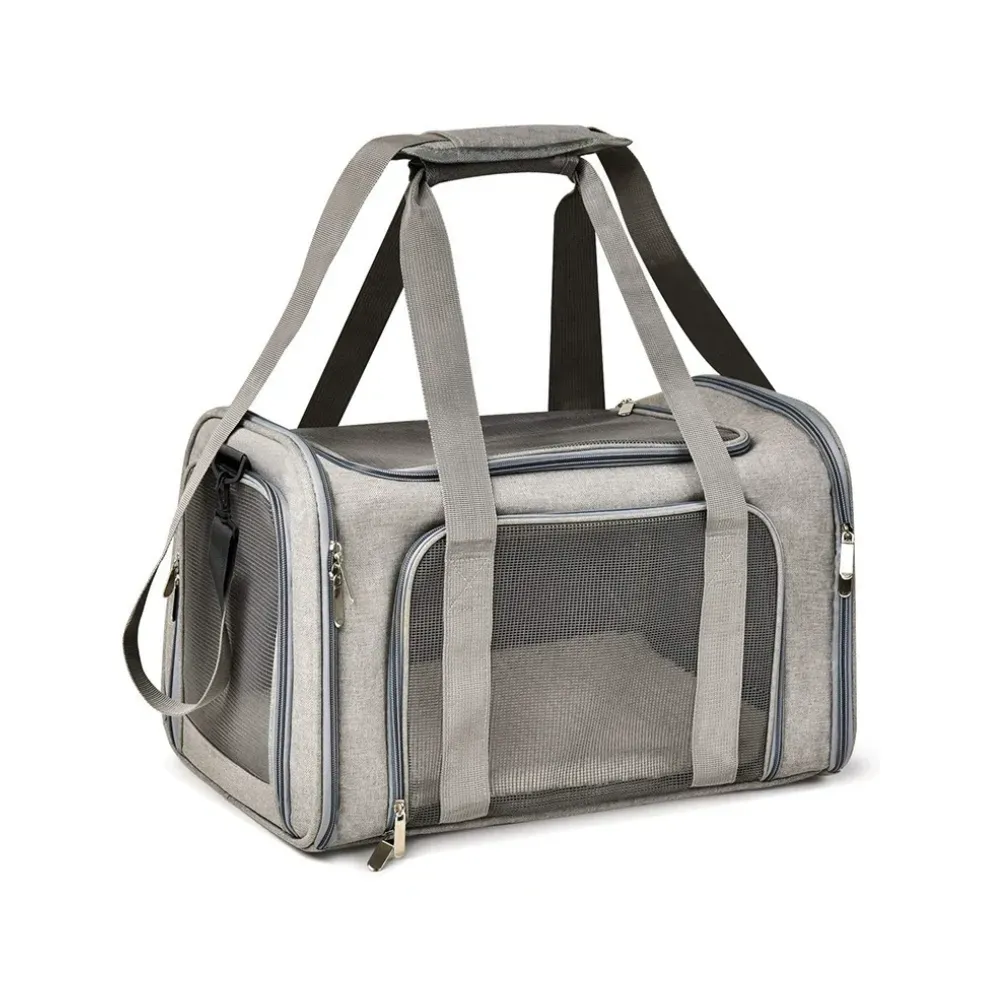 Foldable pet travel bag