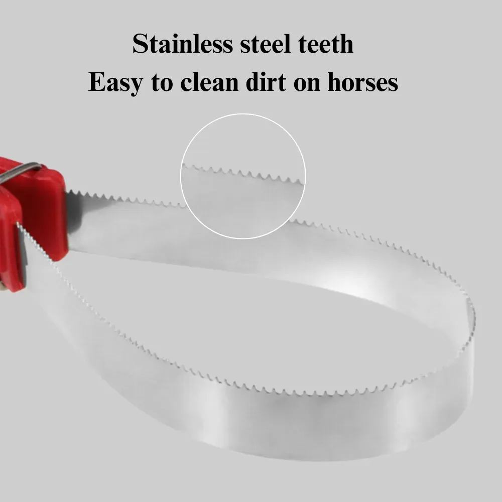 Comfortable grip horse tool