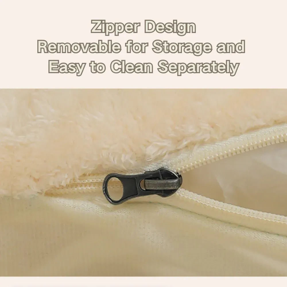 Non-slip bead bottom prevents shifting and protects floors