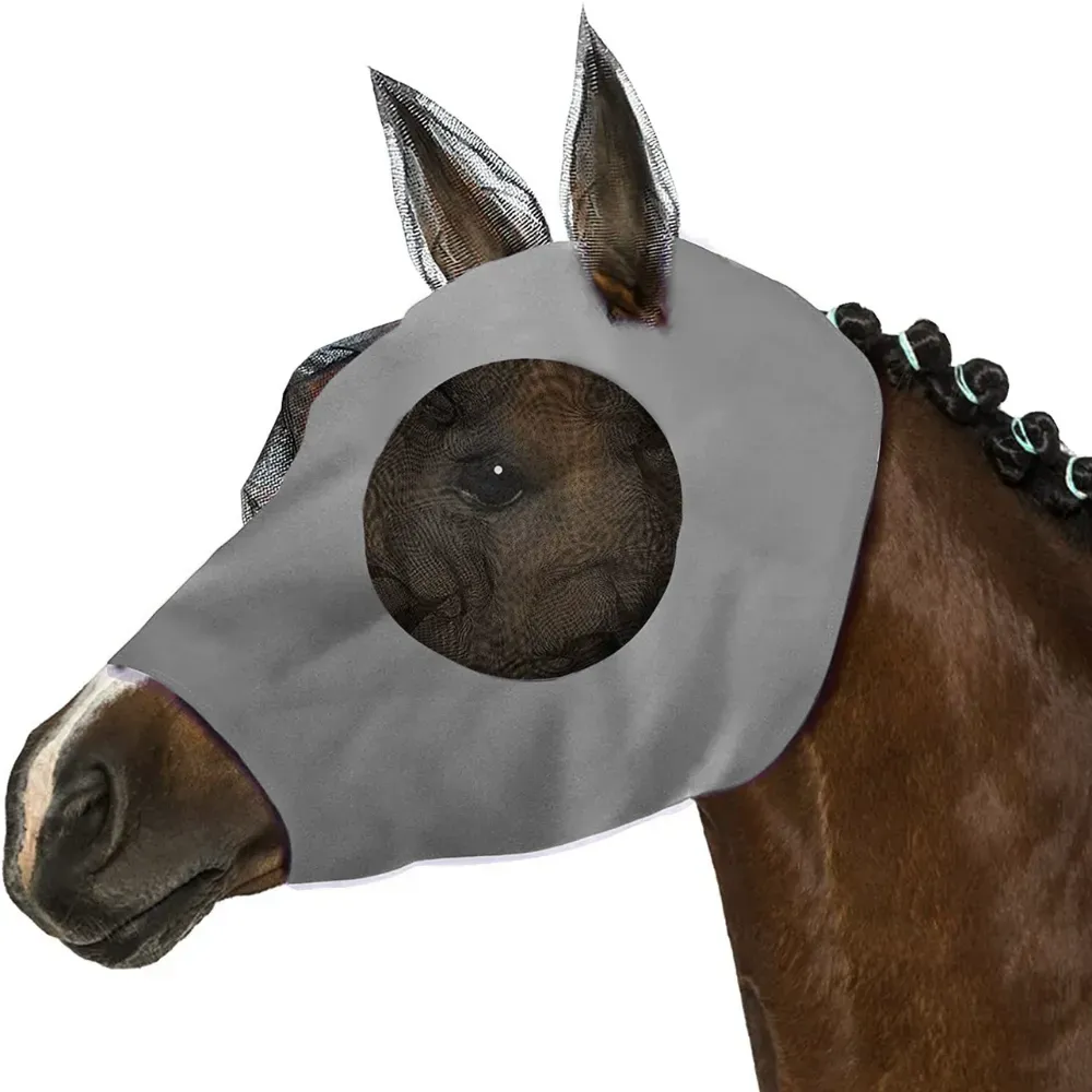 Horse mask for summer use