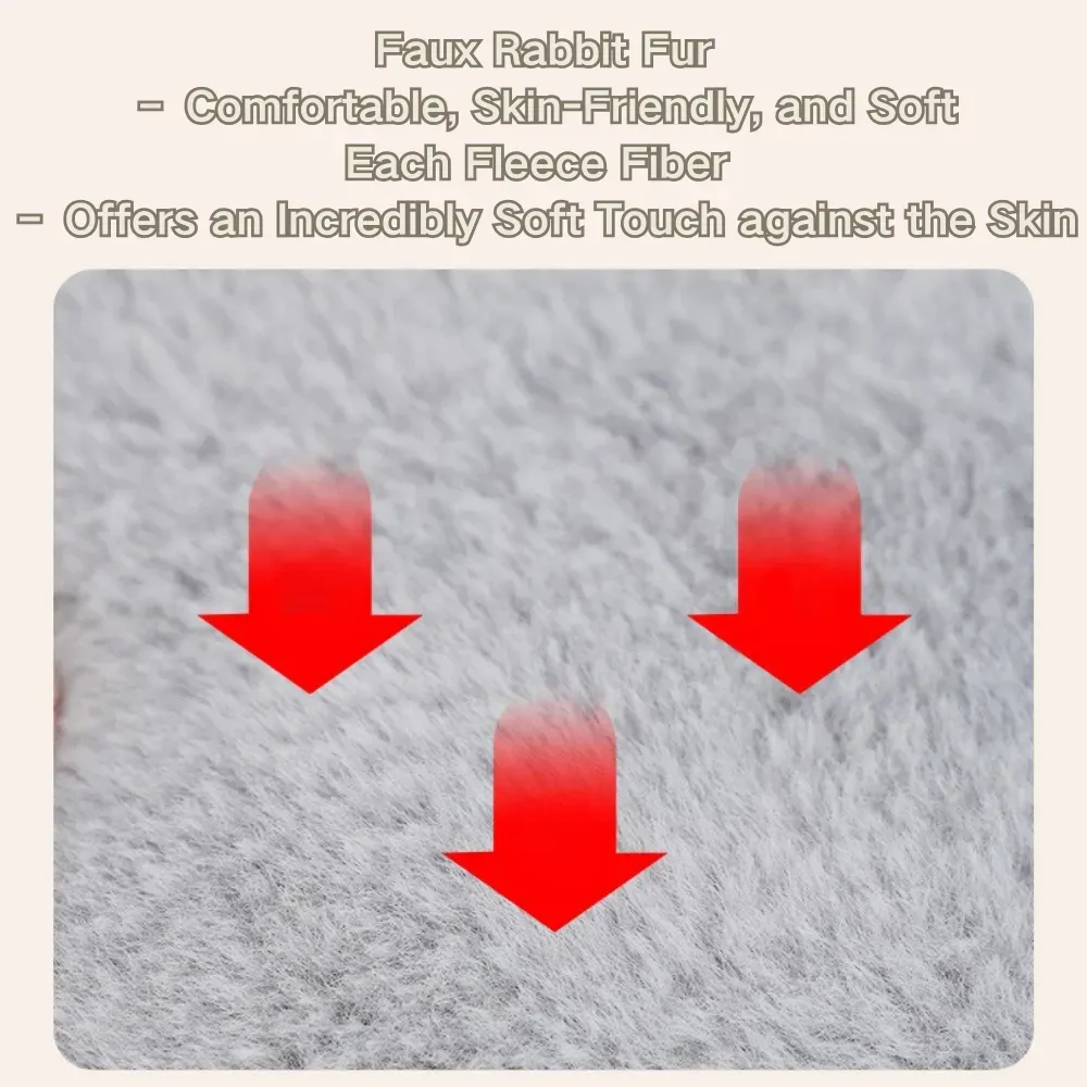 Includes two decorative pom-poms for added charm