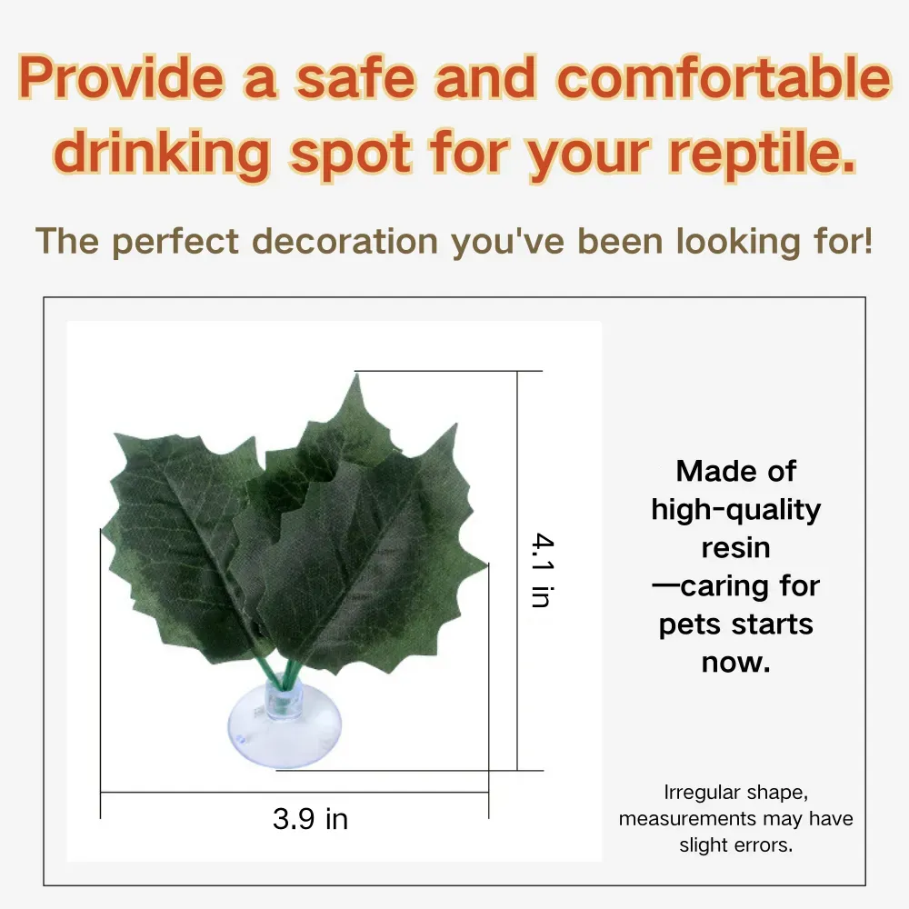 Easy maintenance artificial leaves—no watering required