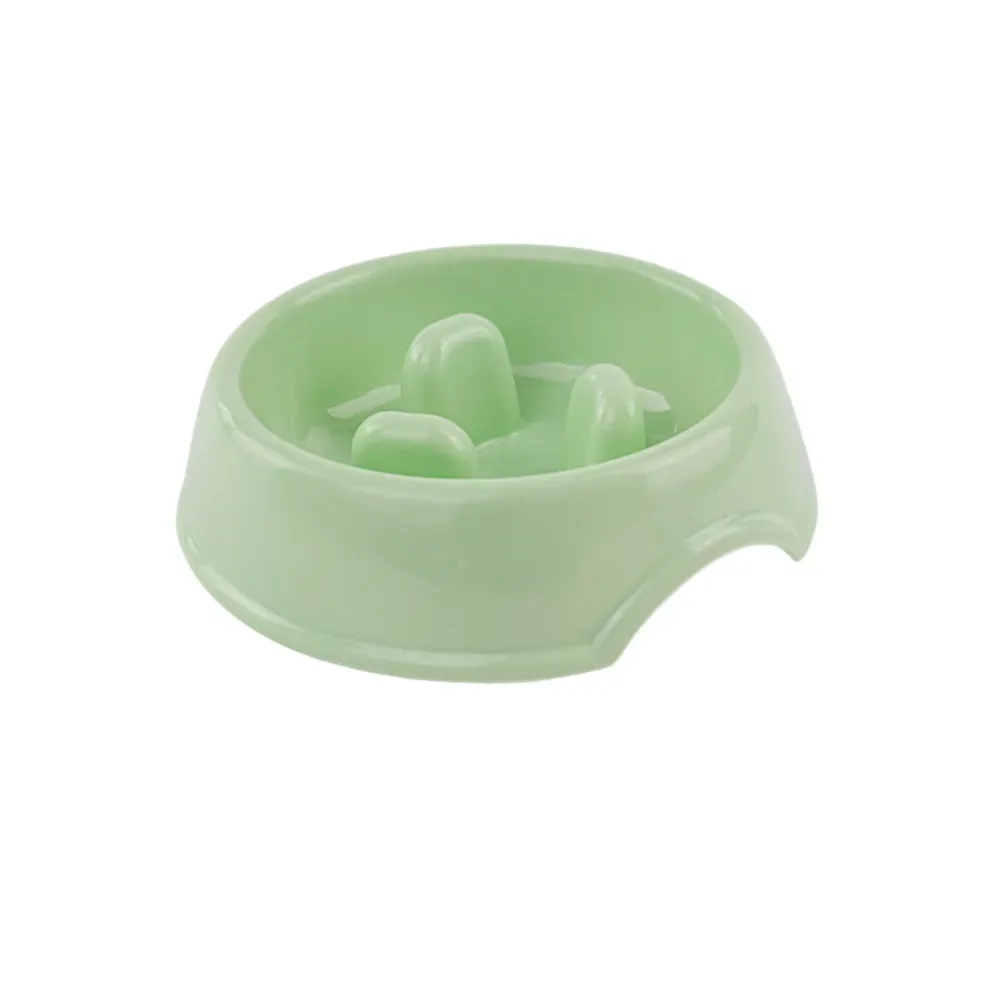 Dog Slow Feeder Bowl Green Dog Slow Feeder Bowl Green