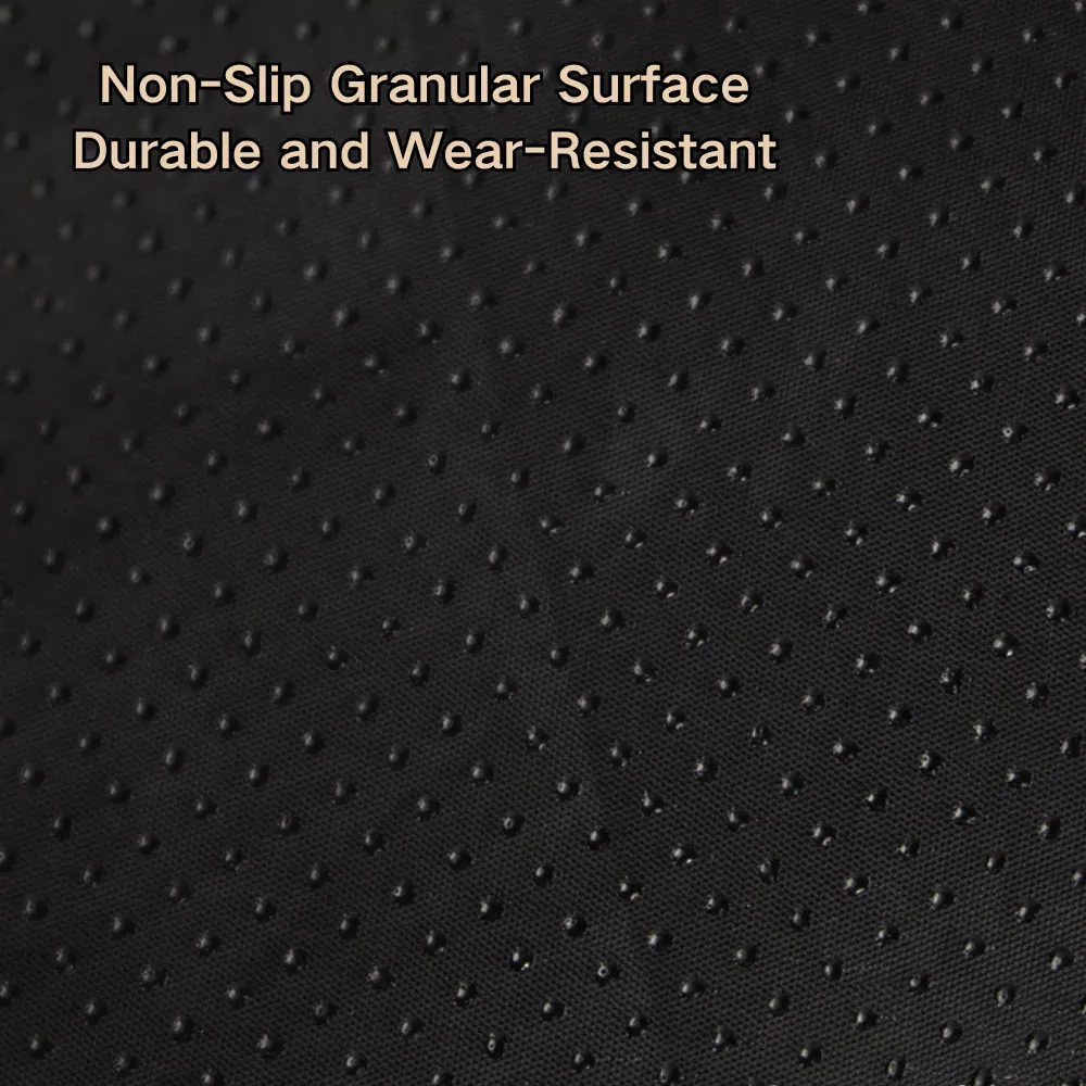 Anti-slip bottom prevents shifting and protects floors