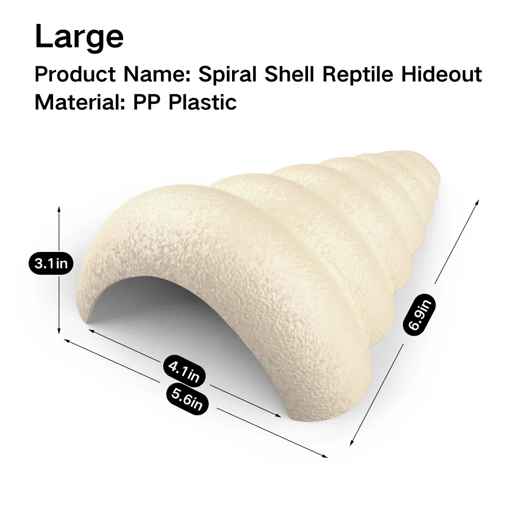 Stylish and functional reptile hideout (1) Reptile cave decor for rainforest terrariums