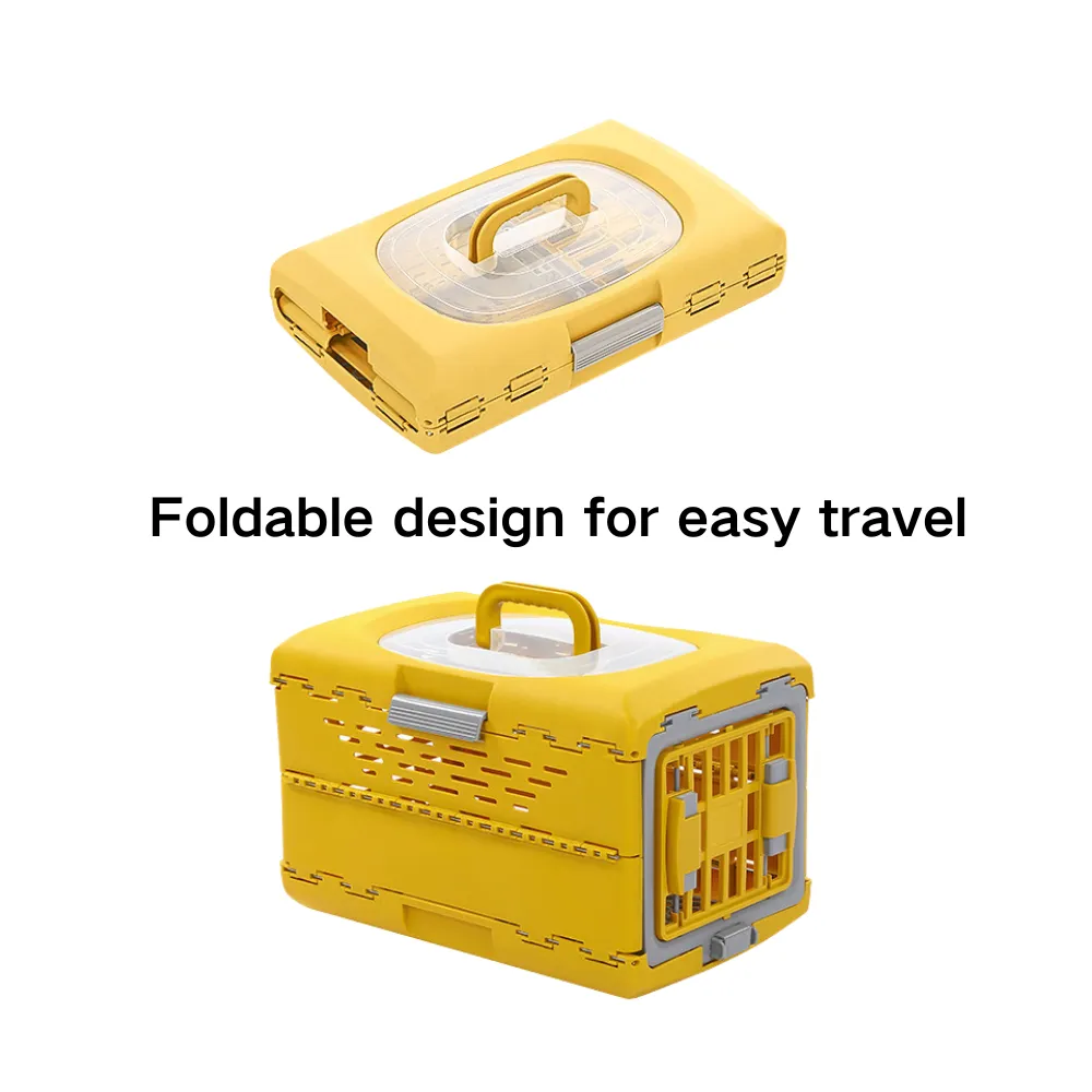 Yellow Pet Crate Yellow Pet Crate
