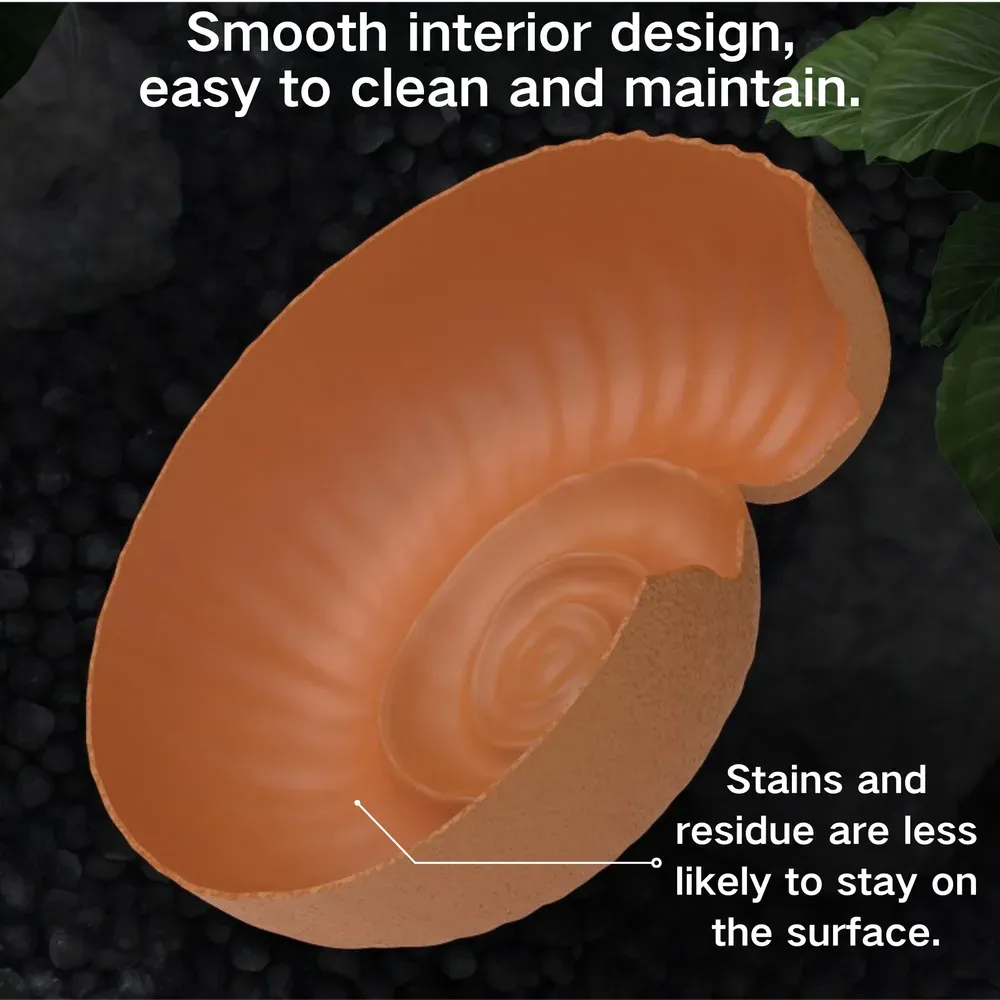 Snake and lizard hide for naturalistic setups