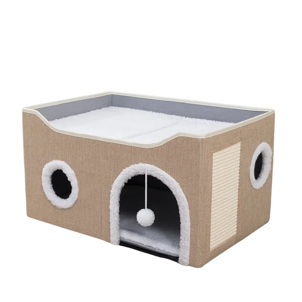 Indoor Foldable Cat Bed