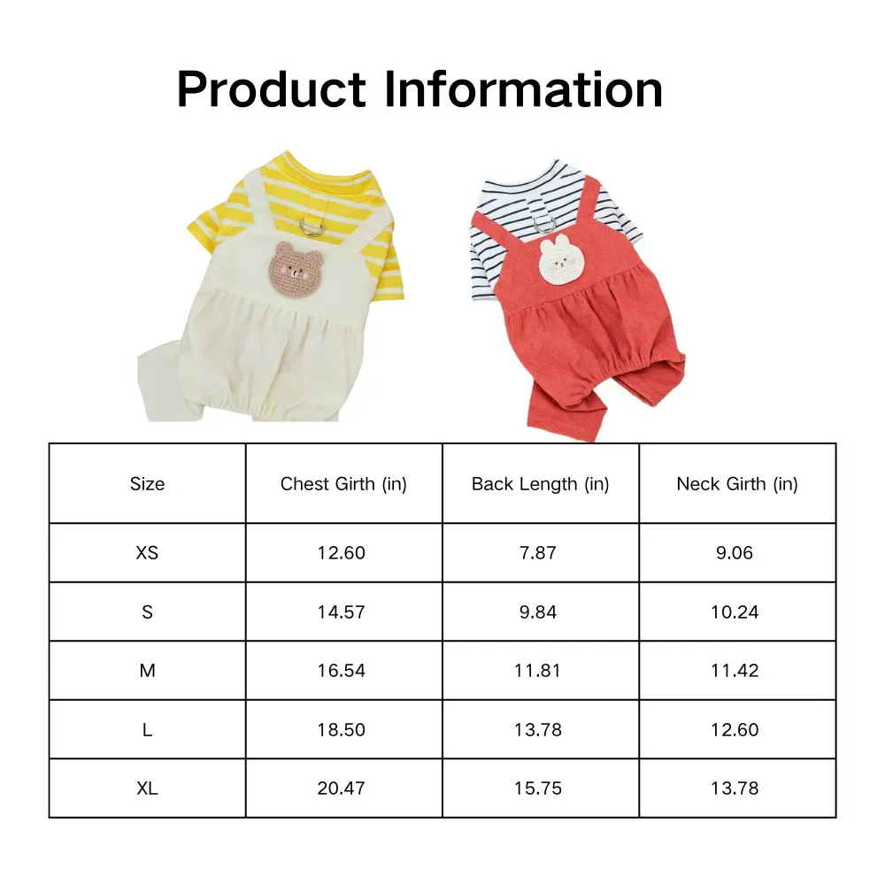 Dog Strap Pants size Dog Strap Pants size