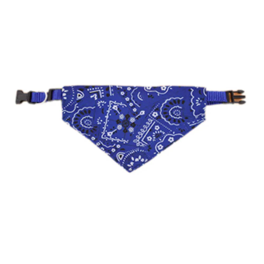Adjustable Pet Bandana with Print Triangle Bib for Dogs and Cats