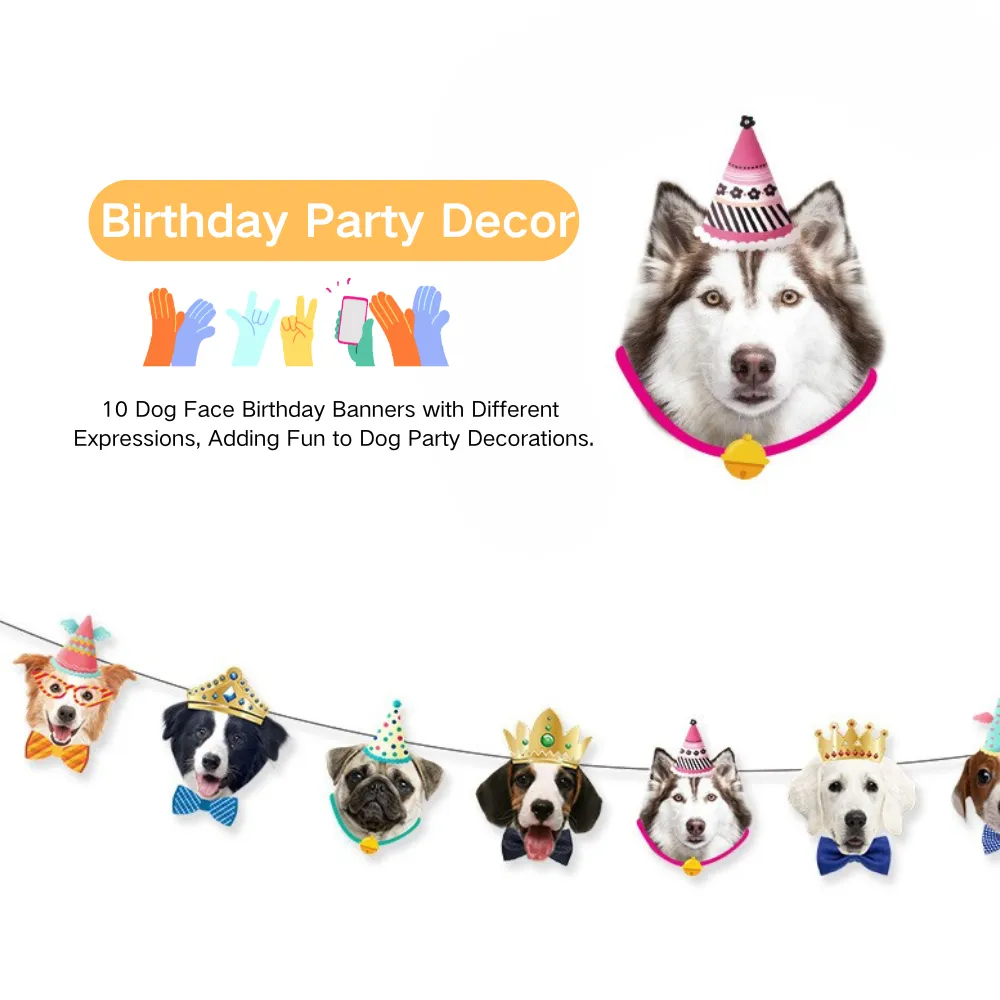 Oem Pet Birthday Party Decoration Banner Oem Pet Birthday Party Decoration Banner
