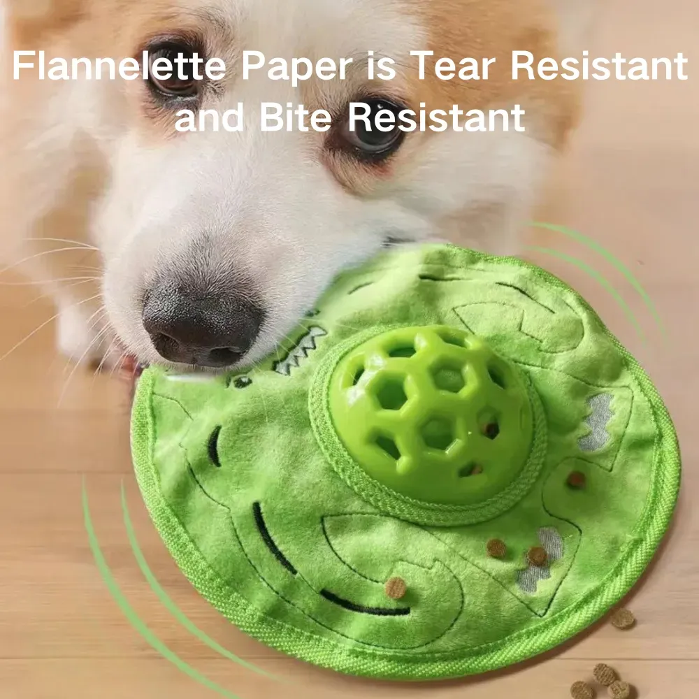 Plush Pet Flying Disc