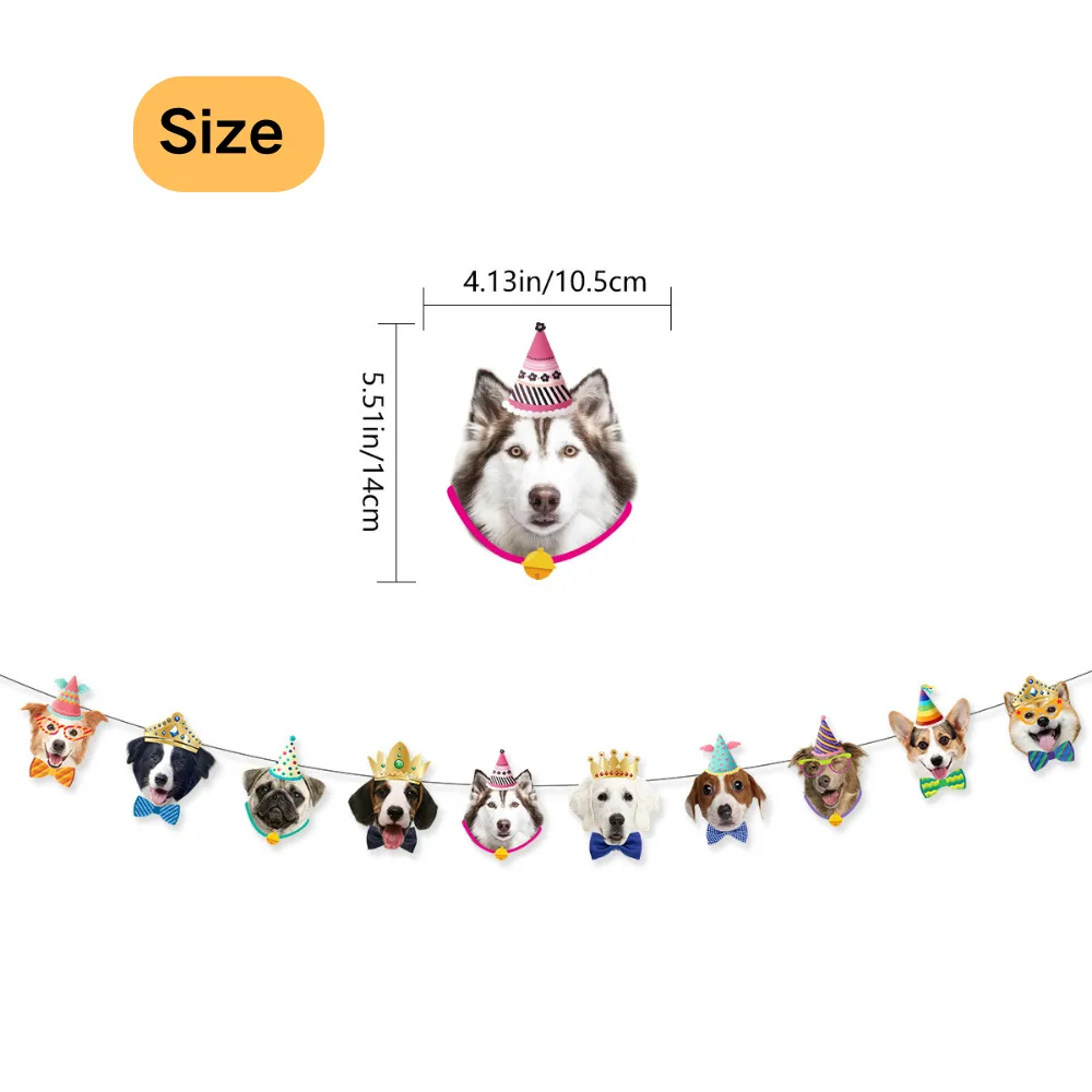 Happy Birthday Puppy Banner