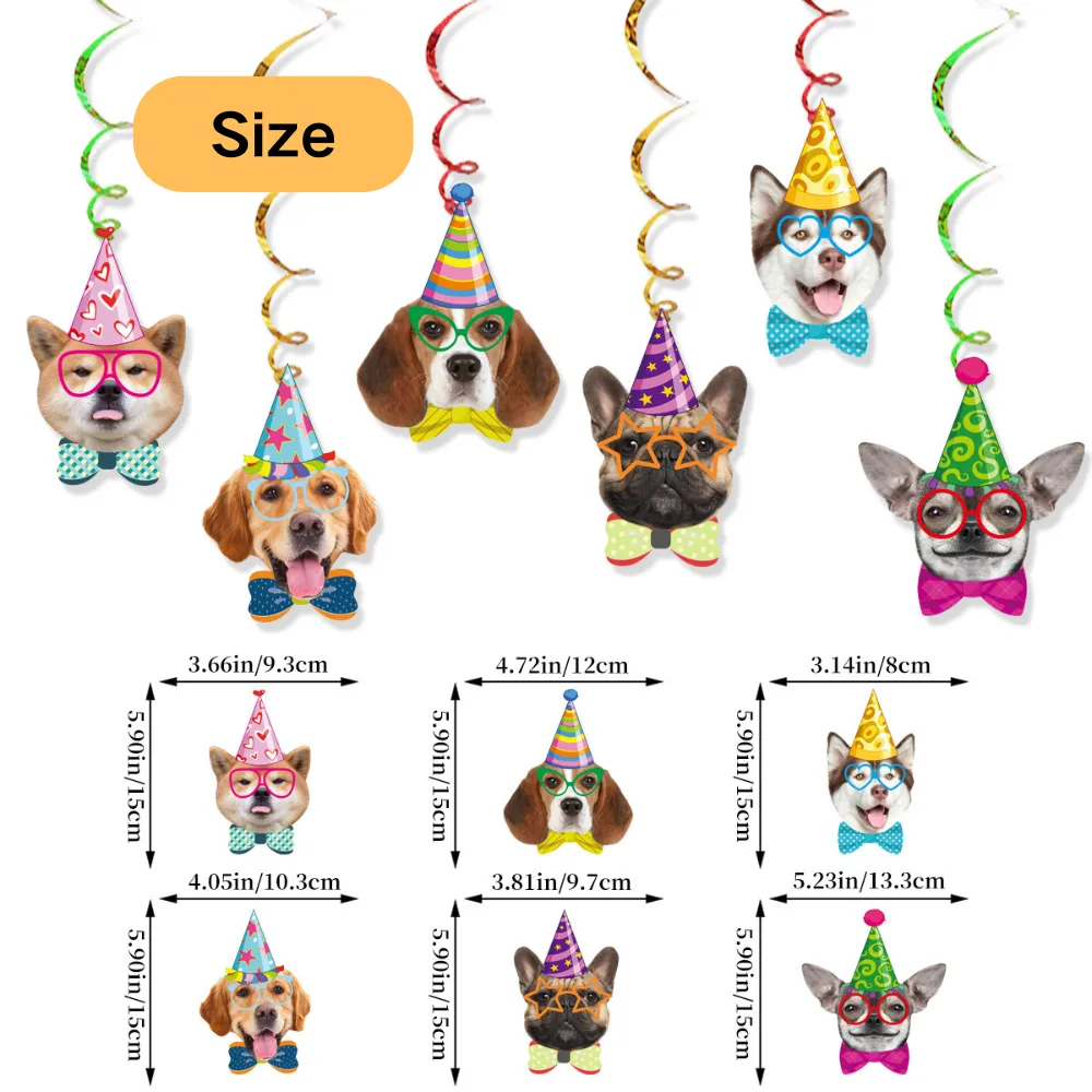 Dog Face Party Banners