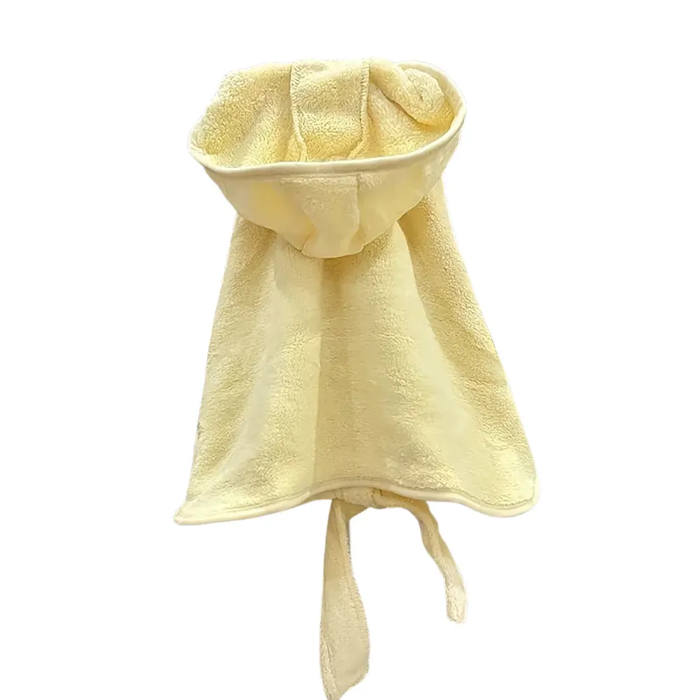 yellow Pet Bathrobe