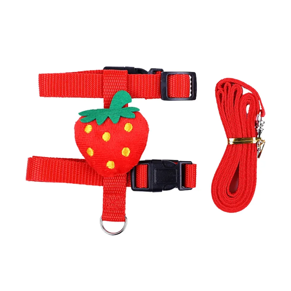 strawberry shape rabbit harness set strawberry shape rabbit harness set
