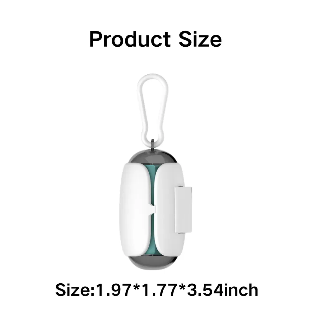 Pet Waster Bag Holder size
